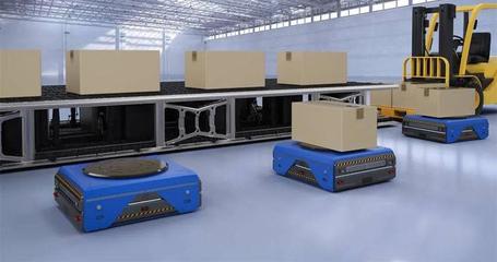 華北工控 AMR智能物流機器人正成為智能工廠的“標配”